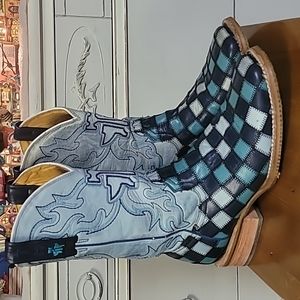 Tin Haul Blue Lagoon boots